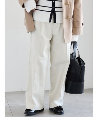 Te chichi ハイウエストワイドチノパンツ《2026 spring catalog item》 オフホワイト