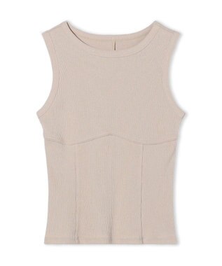 Chacott Chacott BALANCE ホリデーラメタンクトップ ベージュ