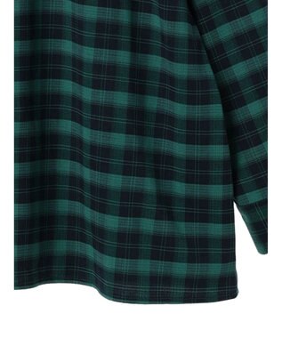 Green Parks ＥＧＯＩＳＴ　チェックロゴシャツチュニック Green