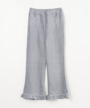 ANY KIDS カットコールフレアパンツ サックスブルー