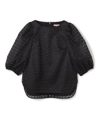 TOCCA 【消臭】FLOWER OF WINDMILL ブラウス ブラック