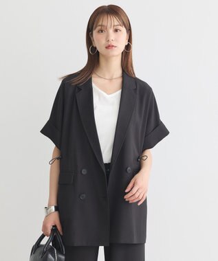 earth music&ecology 前後２ｗａｙステッチリブタンクトップ Ivory