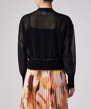 Paul Smith 【洗える】シアー カーディガン ブラック