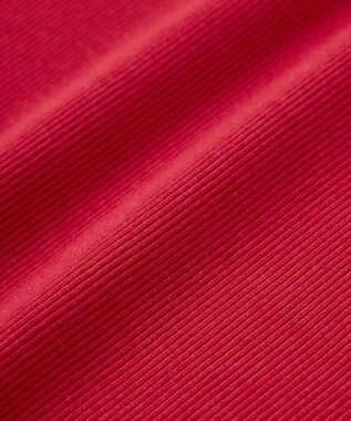 earth music&ecology 前後２ｗａｙステッチリブタンクトップ Red