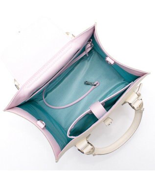 A.D.M.J. モーツァルト/バックルモチーフスクエアトートS オフホワイト