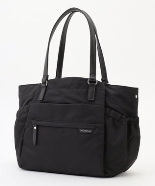 LA BAGAGERIE 【MONICA】ポーチ付き3WAYトートバッグ ブラック