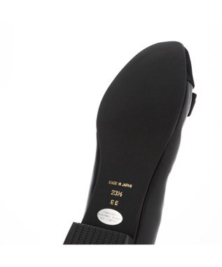 Riz raffinee <Riz raffinee>リボン付きローヒールパンプス ブラック