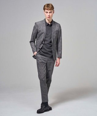 JOSEPH HOMME 【オリジナル素材】ライトタックジャージー　ポロ グレー系