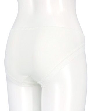 WACOAL ショーツ 【リボンブラ 脇すっきり】 BXB483とペア はきこみ丈あさめ ナイロンベア天竺素材(バック) レディース PXB183 /ワコール アイボリー