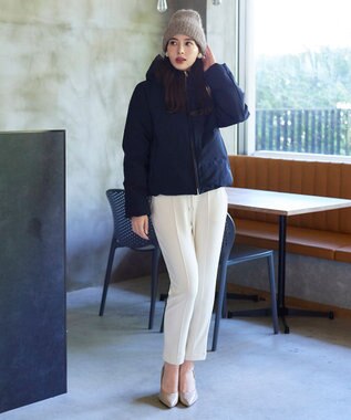 Tiaclasse 【安田美沙子さん着用・ウール混】ニット帽 グレージュ