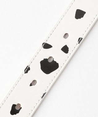 PW CIRCULUS 【UNISEX】ロゴ ベルト ダルメシアン