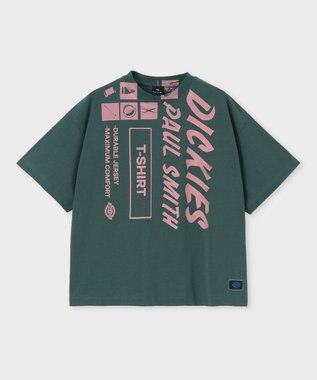 Paul Smith Dickies(R) × PS Paul Smith ロゴプリント 半袖Tシャツ グリーン