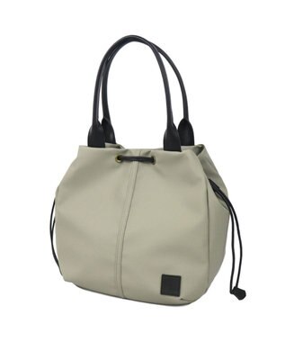 Regalo Felice 【水や汚れに強い / A4サイズ対応】巾着トート / REGALO LGY(ライトグレー)