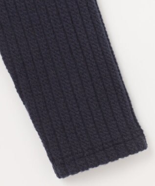 ANY KIDS 表起毛 レースアップ チュニック ネイビー