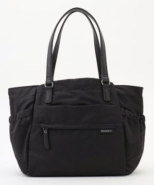 LA BAGAGERIE 【MONICA】ポーチ付き3WAYトートバッグ ブラック