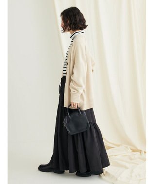 CRAFT STANDARD BOUTIQUE リバーシブルチュールスカート Black