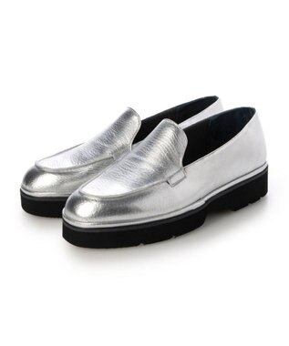 MODE ET JACOMO <D'ICI>厚底モカシューズ シルバー