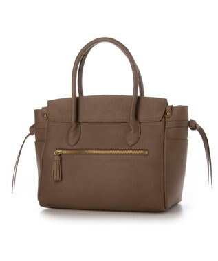 UNBILLION 【テレビ ドラマ着用アイテム】perche 姫路オイルレザーフラップ付きトートバッグS オーク