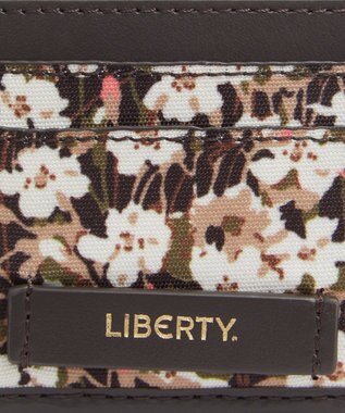 LIBERTY. リトル ディッツィ プリムローズ カード ホルダー キャメル