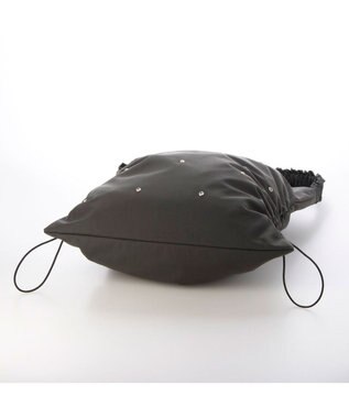 UNBILLION カシュカシュ cachecache / ビジュー付きワンハンドルトート グレー