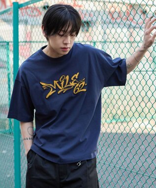 WEGO グラフィックBIG　T（SS） ネイビー