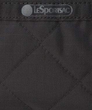 CHAIN COSMETIC CLUTCH/ブラックチェーンキルト / LeSportsac