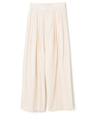 NAVE 【Nave・洗える】ドライタッサー パンツ ホワイト系