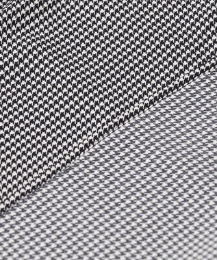 ANY SIS 【洗える】ラッフルボウ ブラウス 長袖 モノトーン千鳥