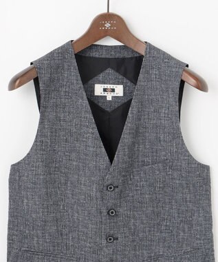 JOSEPH ABBOUD 【多機能シリーズがさらに薄く新開発】ライトウェーブライト ベスト グレー系2