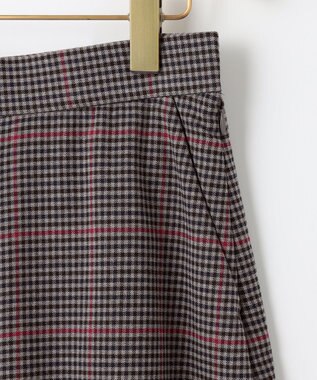 組曲 T/Rツイルストレッチ フレアパンツ ライトグレー系3