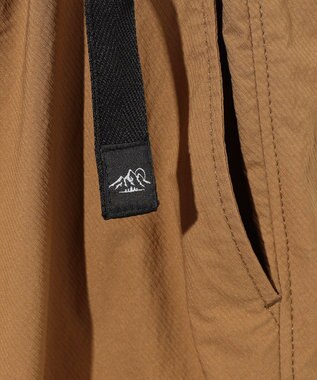 JOSEPH ABBOUD MOUNTAIN 【軽量】ハイパワーストレッチカルゼ トレッキングカーゴパンツ キャメル系