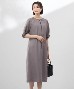 【洗える】ブライトスパンボイル ワンピース