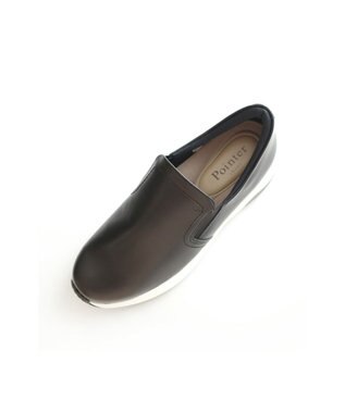 Pointer 日本製 本革スリッポン ブラック