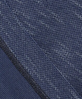 JOSEPH ABBOUD MOUNTAIN 【オーガニックコットン/JAPANファブリック】 スラブカノコ アウトドアポロ ブルー系