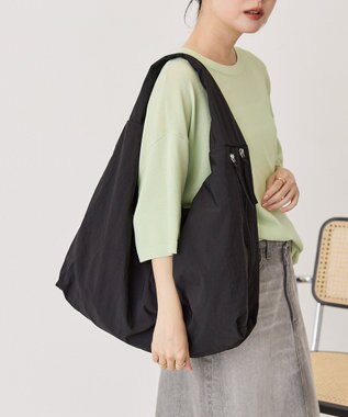 AMERICAN HOLIC ビッグワンショルダーバッグ Black