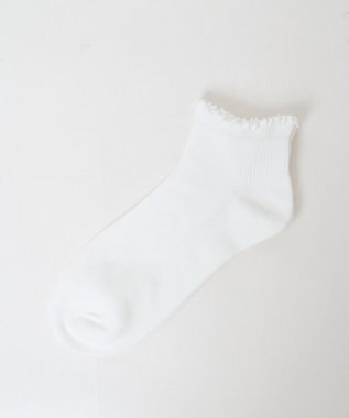 WEGO メローショートソックス ホワイト