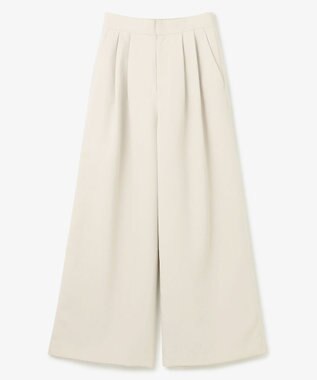 NAVE 【ReNAVE・洗える/UVカット】スパンポリエステル パンツ ベージュ系