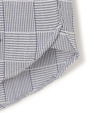 J.PRESS MEN 【クールマックス】パッチワークサッカー プルオーバー ネイビー系9