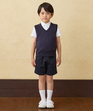 MIKI HOUSE HOT BISCUITS 【ミキハウス】 スクールシューズ〈上履き・上靴(15cm-17.5cm)〉 白