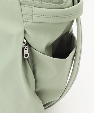 Y'SACCS 【ナイロンタフタ】トラベルショルダーリュック mini ライトグリーン