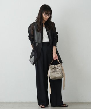 russet 《インフルエンサースタッフ企画》マルチショルダーバッグ(CE-1708) Gray