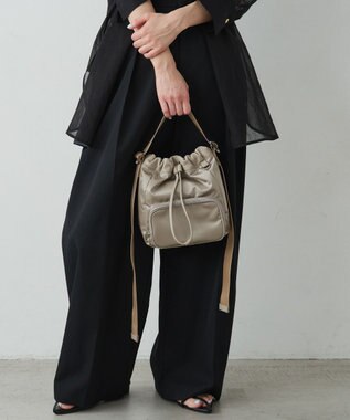 russet 《インフルエンサースタッフ企画》マルチショルダーバッグ(CE-1708) Gray