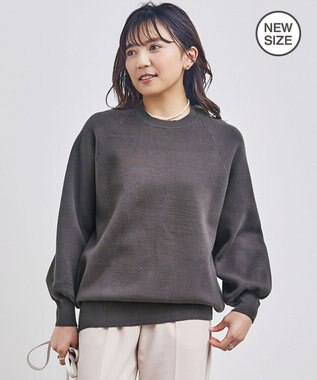 【抗菌防臭/洗える】カルメンニット プルオーバー, グレー系, XL