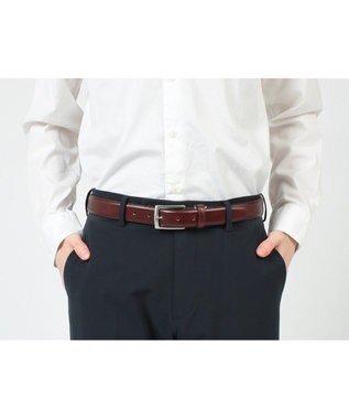 REGAL FOOT COMMUNITY 【リーガル】TS89 銀付き スムースベルト ベルト ダークブラウン