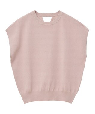 AMERICAN HOLIC 【接触冷感】ラメフレンチスリーブニットプルオーバー Pink