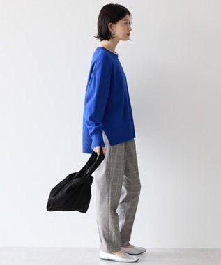 AMERICAN HOLIC バイパチサイドスリットニットプルオーバー Blue