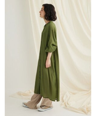 CRAFT STANDARD BOUTIQUE ウ゛ィンテージボイル羽織ワンピース Khaki