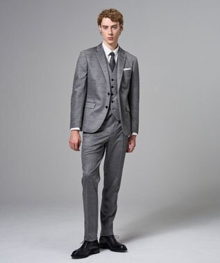 JOSEPH HOMME スプリングウールジャージー ジャケット ライトグレー系