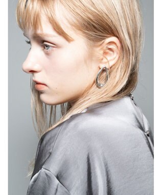 Te chichi ドレープネックブラウス《2025Autumn catalog vol.2 item》 グレー