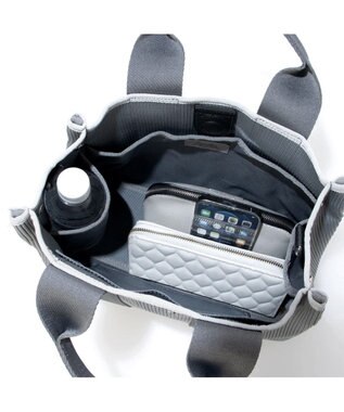 UNBILLION カシュカシュ cachecache / ジャガードニットスクエア2wayトート GY